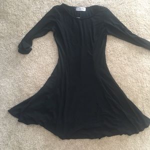 Black skater dress S/M